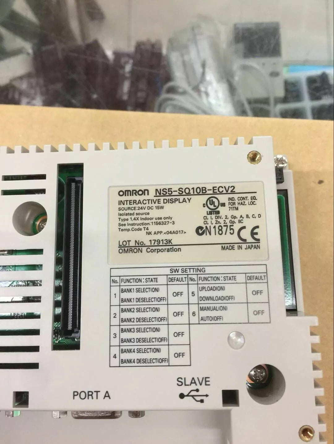 OMRON NS5-SQ10B-ECV2 Touch Panel - New in Box, Expedited Shipping OMRON NS5-SQ10B-ECV2 Touch Panel - New in Box, Expedited Shipping
