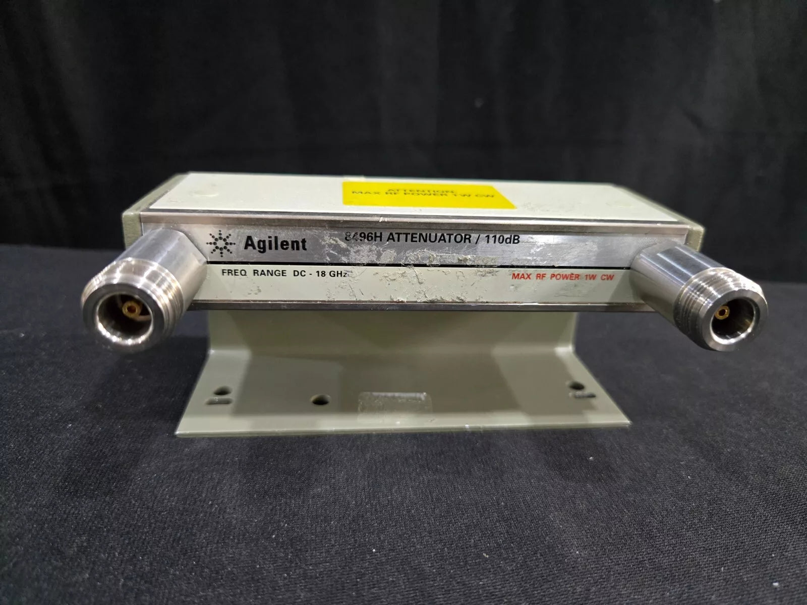 Agilent 8496H アッテネーター / 110db Agilent 8496H Program Step Attenuator 18GHz 110dB without Options