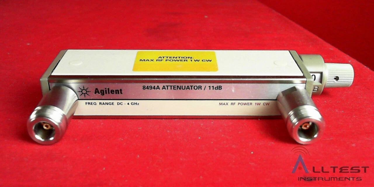 HP Agilent Keysight 8494A Variable Attenuator DC-4GHz 0-11dB Opt 
