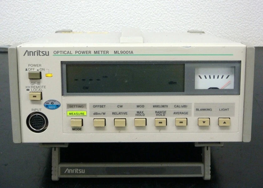 Anritsu ML9001A Optical Power Meter with cable ANRITSU ML9001A Optical Power Meter \u2013 XG eqpt