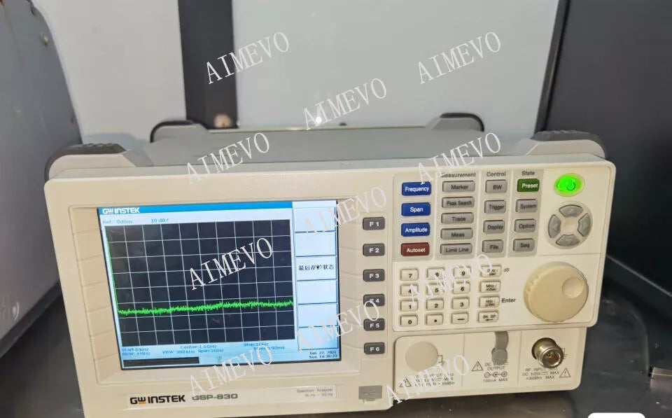 Gw Instek GSP-830 GSP830 Spectrum Analyzer 9k Hz-3G Hz – XG eqpt