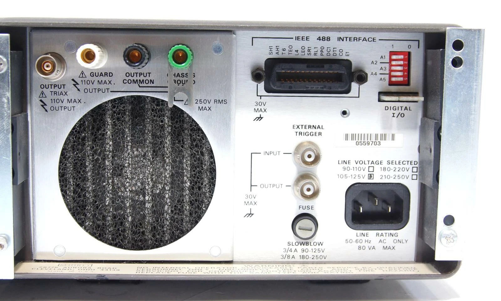Keithley 595 Quasistatic CV Meter with Keithley 220 Programmable