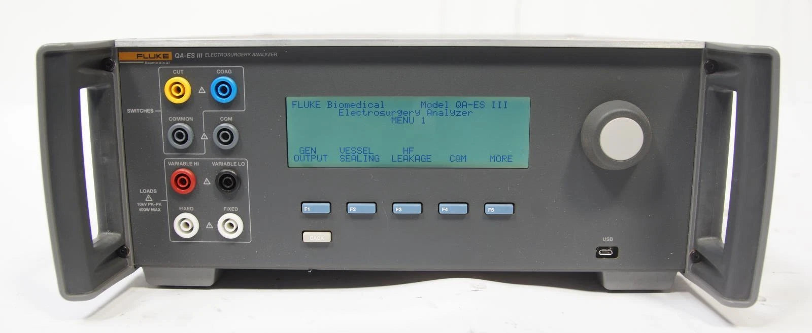 Fluke Biomedical QA-ESIII QA-ES3 Electrosurgery Analyzer – XG eqpt