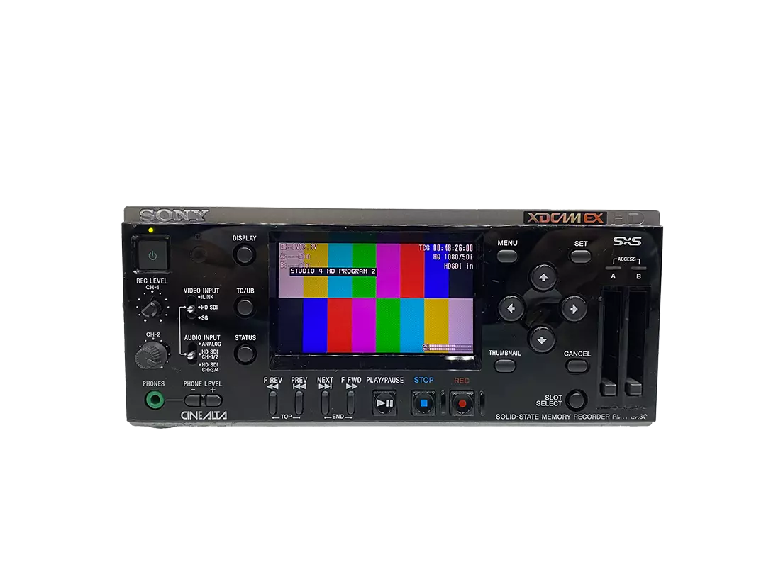 SONY PMW-EX30 SxS PRO Solid State Memory Compact Recorder