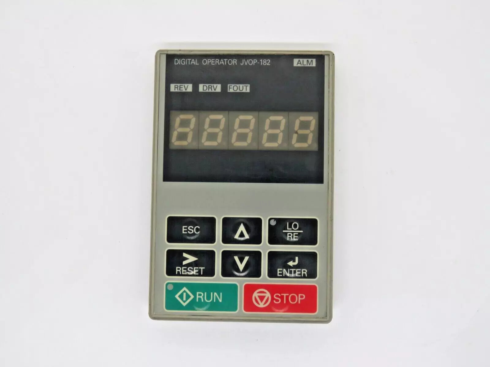Yaskawa JVOP-182 LED Digital Operator Keypad Remote F2-04339 -USED Yaskawa JVOP-182 LED Digital Operator Keypad Remote F2-04339 -USED