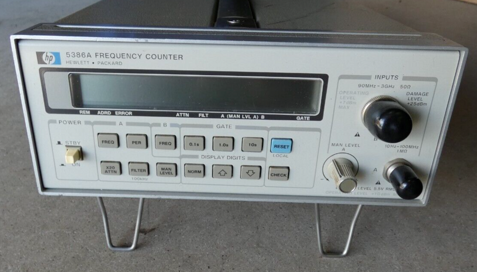 AGILENT HP 5386A Programmable Frequency Counter 10HZ-3000MHZ