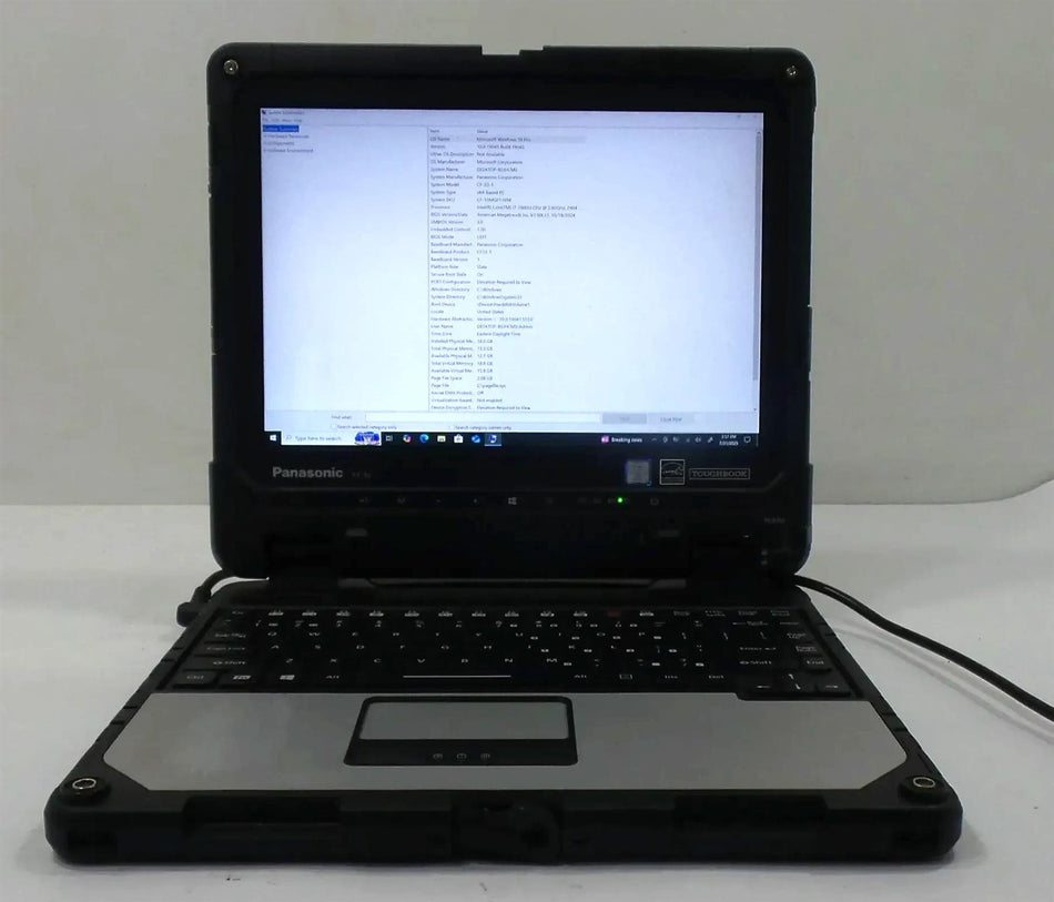 Panasonic ToughBook CF-33 Core i7-7600U 2.8GHz 16GB 256GB Win 10 pro