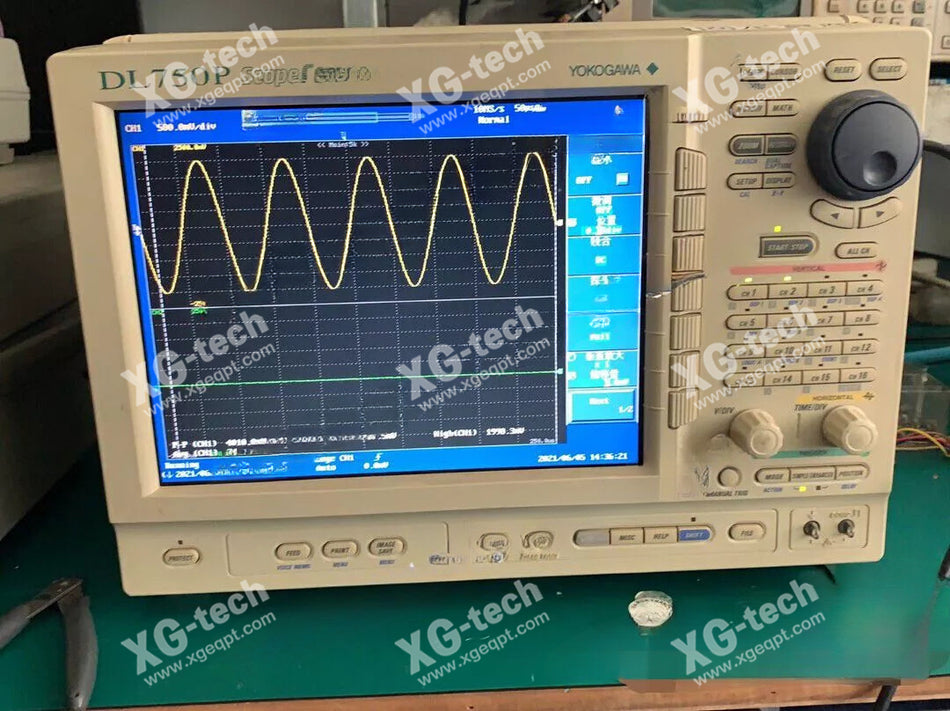 Yokogawa DL750P ScopeCorder Digital Oscilloscope, WITH 701251 /701261/265