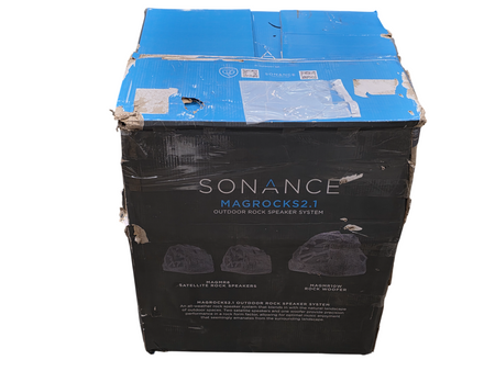 Sonance  MAG Series 2.1 Outdoor Rock Speaker System - Gray  - Free Shipping