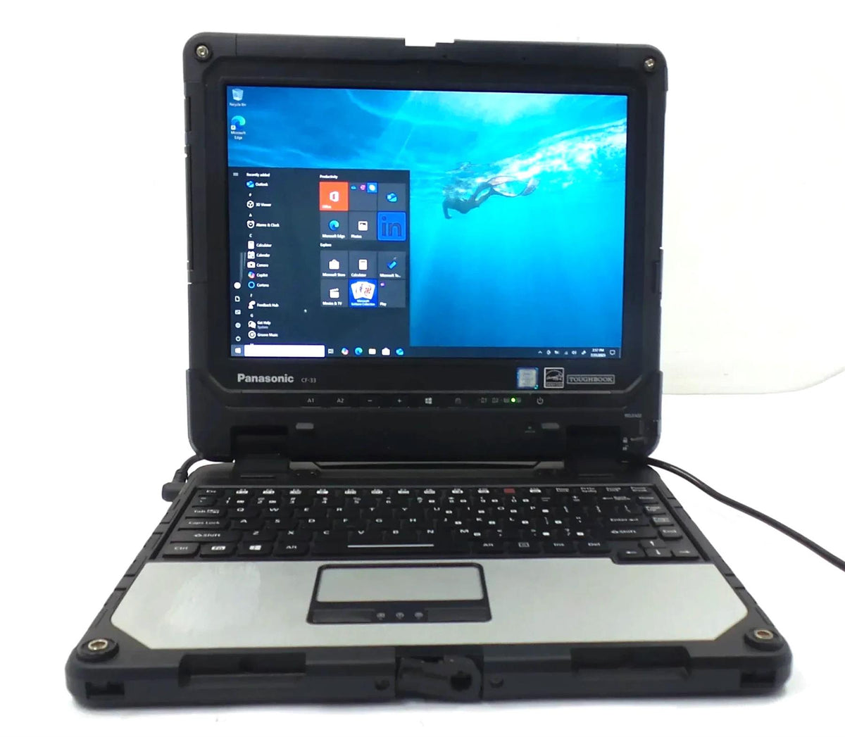 Panasonic ToughBook CF-33 Core i7-7600U 2.8GHz 16GB 256GB Win 10 pro