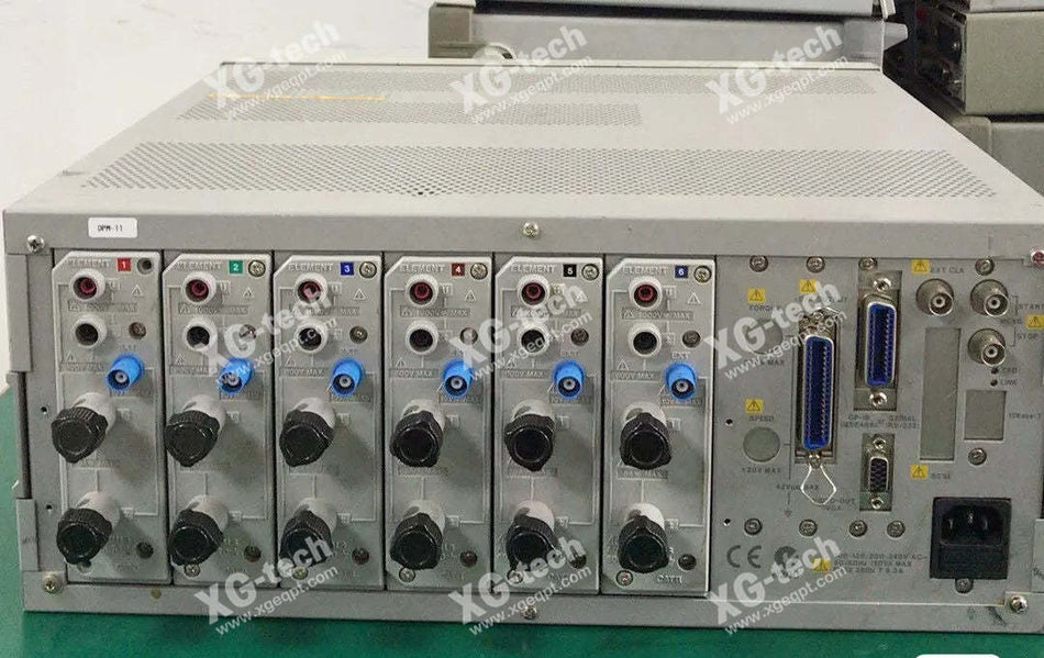 YOKOGAWA WT1600 DIGITAL POWER METER SYSTEM with 6modules 600V 5A used