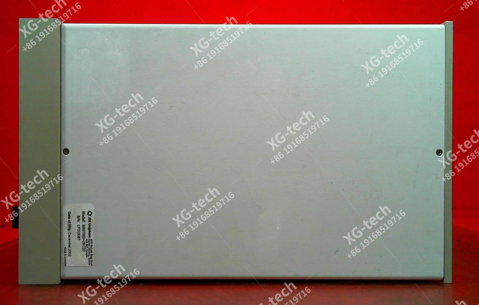 JDS Uniphase BBS-1550-2SC20 Broadband Light Source CF003067 PARTS - XG eqpt