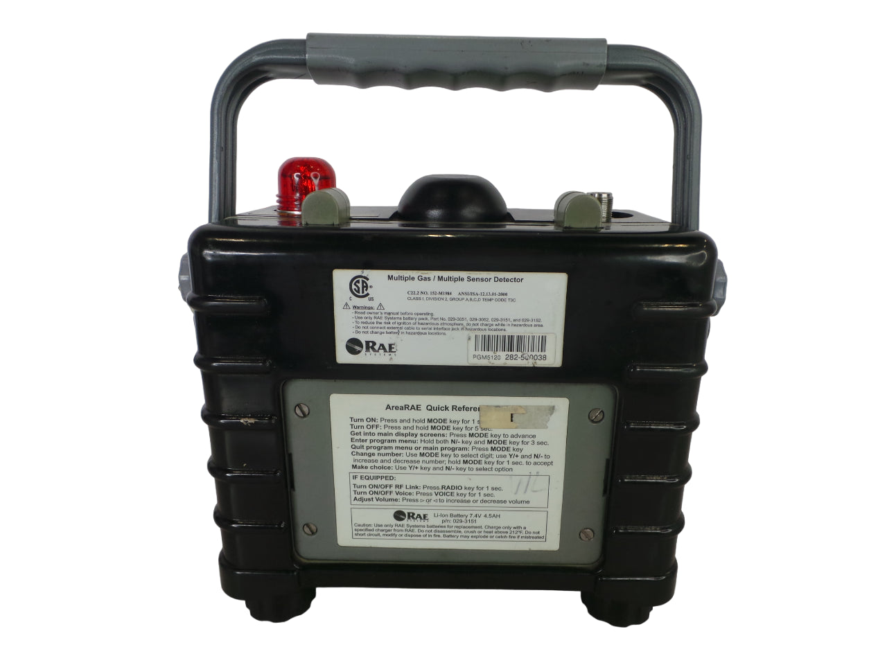 Rae Systems Arearae Gamma PGM5120 Multi-Gas Sensor Detector