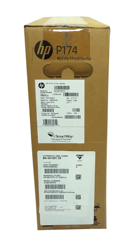 HP P174 17-inch SXGA led Monitor (5RD64AA) - Free Shipping