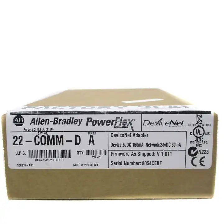 22-COMM-D  DeviceNet Adapter  22-COMM-D