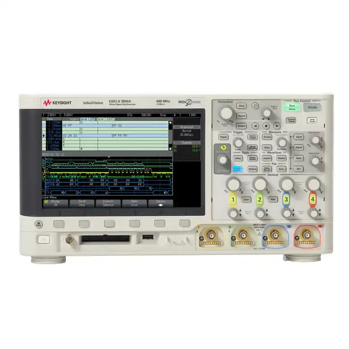 Keysight DSOX3054A Oscilloscope: 500 MHz, 4 channels