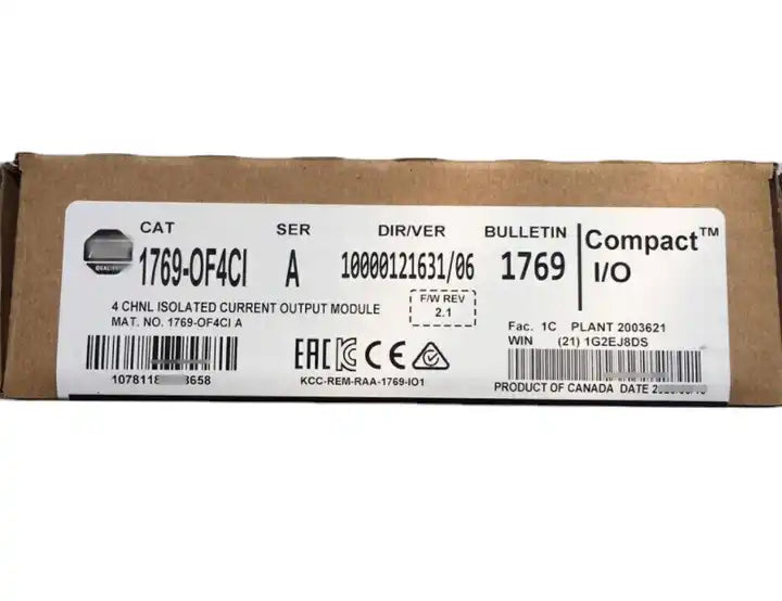 1769-OF4CI  New Factory Sealed A-B   4Pt Current Output Module  1769-OF4CI