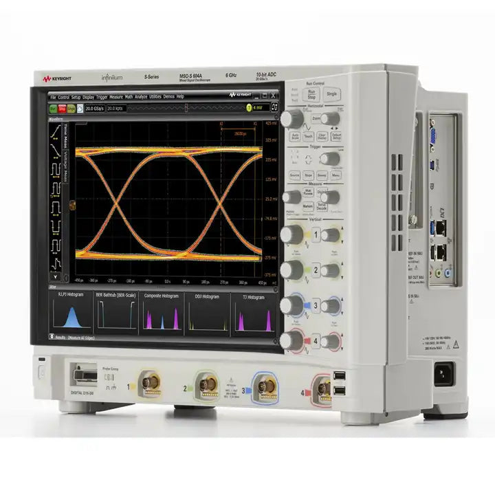 Keysight MSOS604A HD Oscilloscope: 6 GHz, 4 analog channels plus 16 digital channels