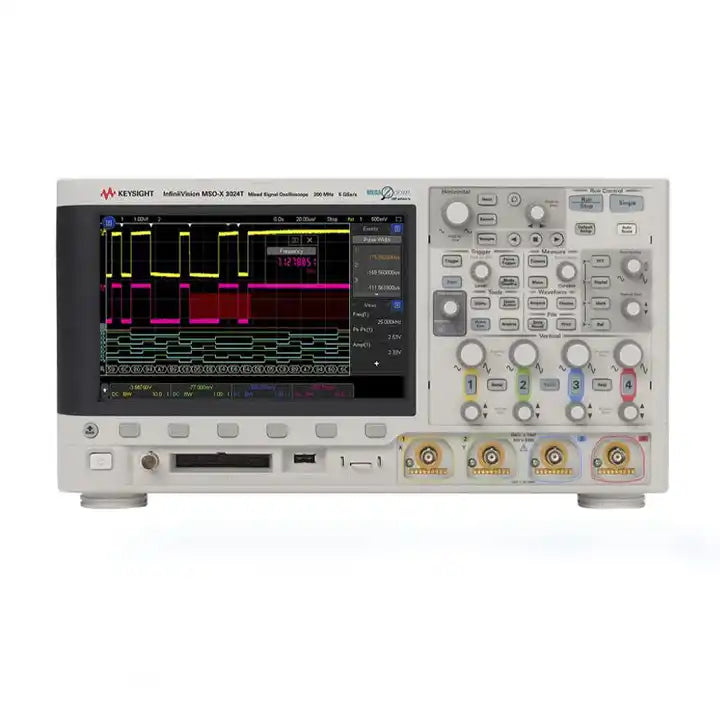 Keysight  Bandwidth 200 MHz 4 analog channels 16 digital  MSOX3024T mixed signal oscilloscope