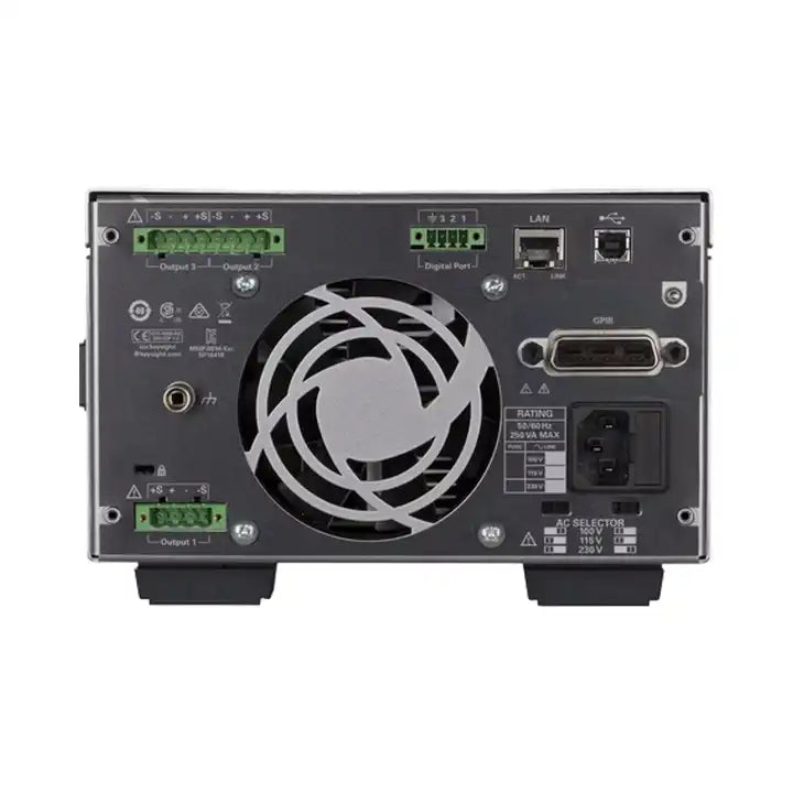 Keysight E36312A 80W Triple Output Power Supply, 6V/5A  25V/1A  25V/1A