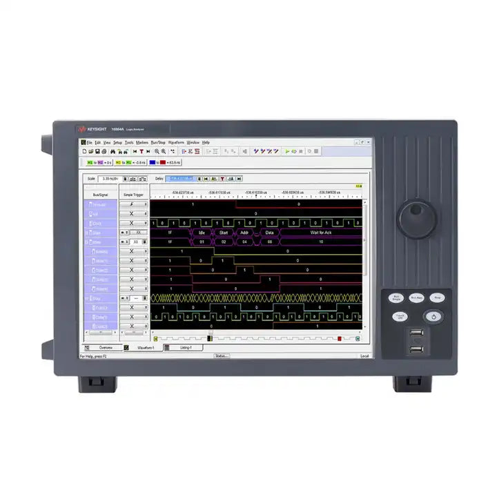 Keysight 16862A 68-channel portable logic analyzer Standard 68 channels 350 MHz state 12.5 GHz timing zoom 2.5 GHz timing