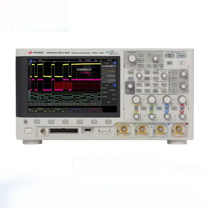 Keysight  Bandwidth 350 MHz 4 analog channels 4 Mpts memory  DSOX3034T oscilloscope