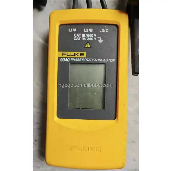 Used Fluke 9040 Digital Phase Rotation Indicator Tester Meters