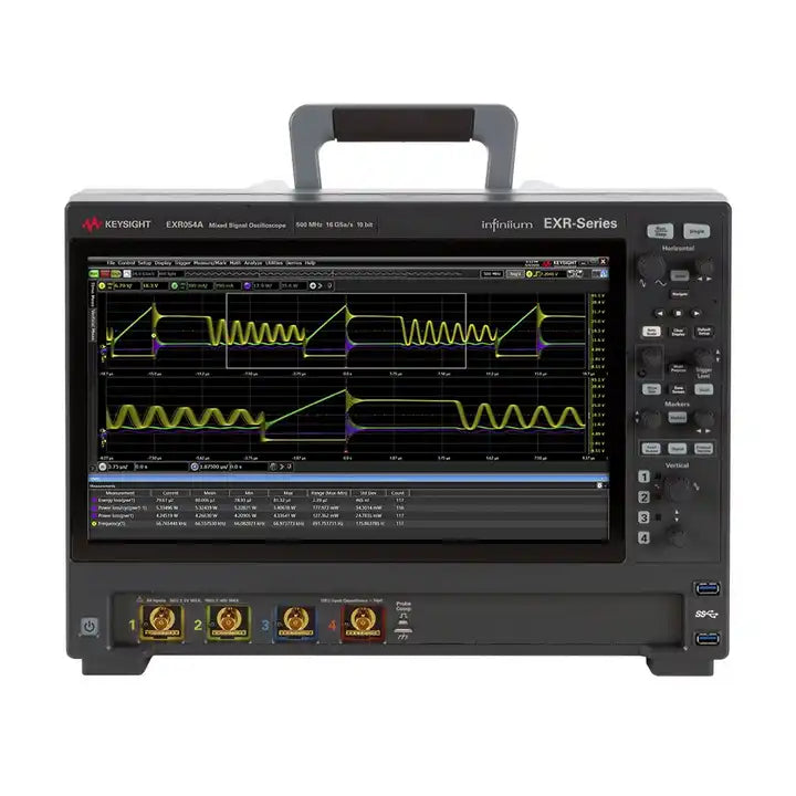 Keysight EXR054A Infiniium EXR Series Oscilloscope: 500 MHz 4 channels Maximum memory depth 1.6 Gpts