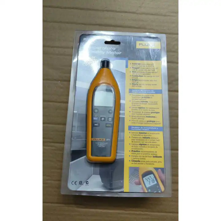 Fluke 971 Temperature Humidity Meter Quick-response Capacitance Sensor IAQ