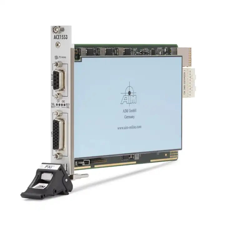 National Instruments PXle, up to 4 channels (single and full function) PXIMIL-STD-1553 Interface Module