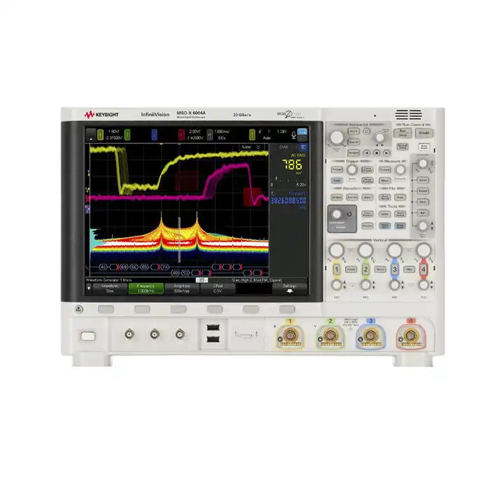 Keysight  Bandwidth of 1 GHz, 4 analog channels 16 digital  MSOX6004A mixed-signal oscilloscope