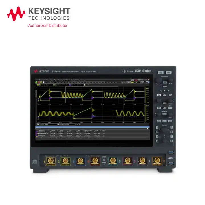 keysight Infiniium EXR-Series Oscilloscopes 500 MHz to 6 GHz 4 or 8 analog channels - XG eqpt