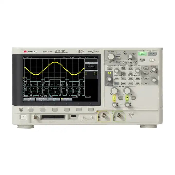 Keysight DSOX2022A Oscilloscope: 200 MHz, 2 analog channels