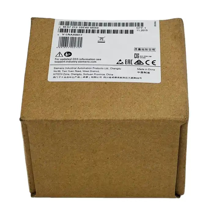 New in box 6ES7 212-1BE40-0XB0  CPU Module 6ES7212-1BE40-0XB0 - XG eqpt
