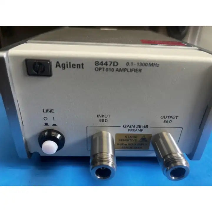 Used HP / Agilent 8447D 1.3GHz Solid State Preamplifier With Opt. 010