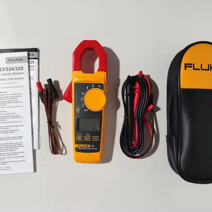 Fluke 325 True RMS AC DC Current and Voltage Tester Capacitance Clamp Frequency