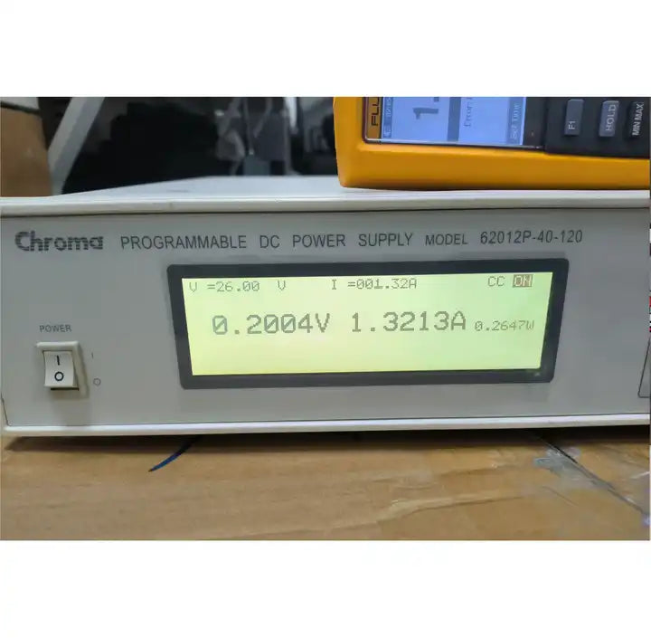 Used Chroma CHROMA 62012P-40-120 4800W PROGRAMABLE DC Power Supply