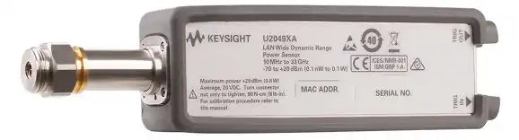 keysight U2049XA 10 MHz To 33 GHz LAN Peak And Average Power Sensor - XG eqpt