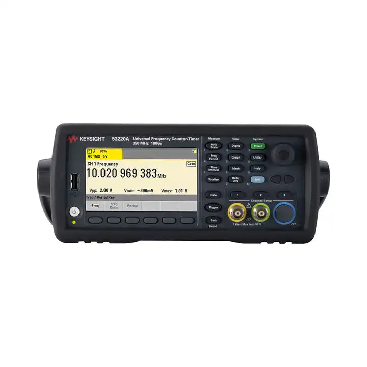 Keysight 53220A 350 MHz Universal Frequency Counter/Timer, 12 digits/s, 100 ps - XG eqpt