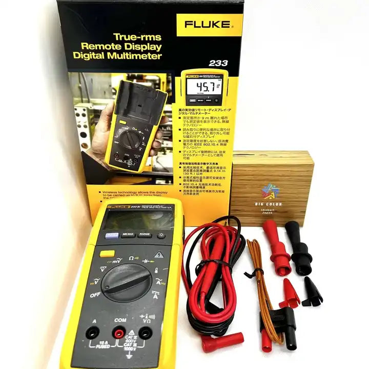 Fluke 233 Digital Multimeter True-RMS Remote Wireless Display Electrician
