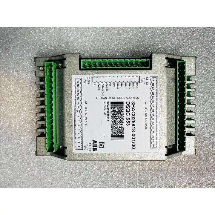 A B B DSQC653 3HAC025918-001/00 emergency spare parts used