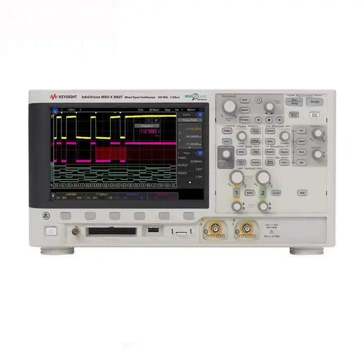 Keysight Bandwidth 500MHz 2 analog channels 16 digital  MSOX3052T mixed signal oscilloscope - XG eqpt