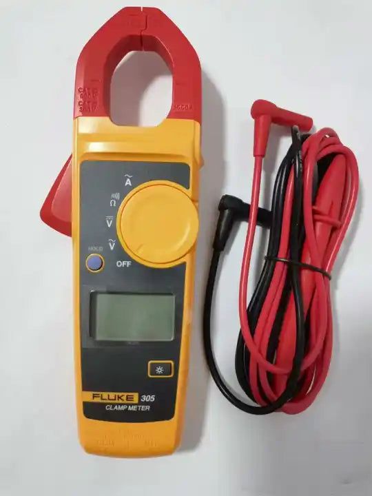 Fluke 305 Digital Clamp Meter Current Voltage Multimeter Backlight 1000A new - XG eqpt