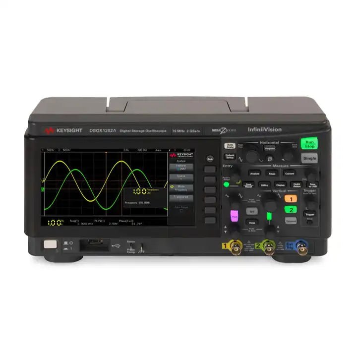 Keysight Bandwidth 70MHz 2 analog channels DSOX1202A oscilloscope - XG eqpt