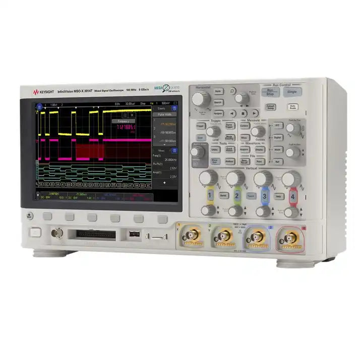 Keysight MSOX3014T Mixed Signal Oscilloscope: 100 MHz, 4 analog and 16 digital channels