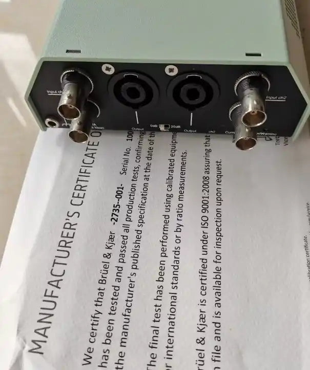 B&K BRUEL& KJAER Type 2735 Measurement Power Amplifier BK2735 - XG eqpt