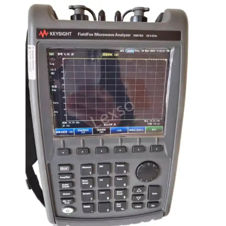 Used Agilent Keysight N9918A FieldFox 26.5 GHz RF Cable Antenna Combination Analyzer