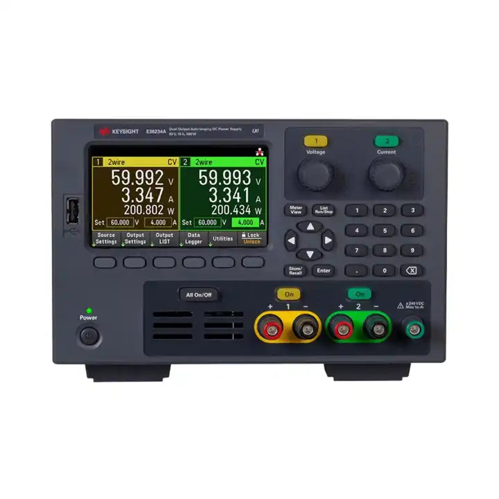 Keysight E36234A 400W Autoranging Dual Output Power Supply, 60V, 10A