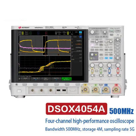 Keysight Bandwidth 500 MHz 4 analog channels 4 Mpts memory DSOX4054A oscilloscope - XG eqpt
