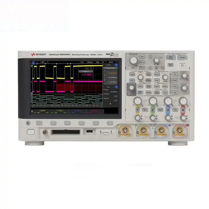 Keysight bandwidth 500MHz 4 analog channels 16 digital  MSOX3054T mixed signal oscilloscope
